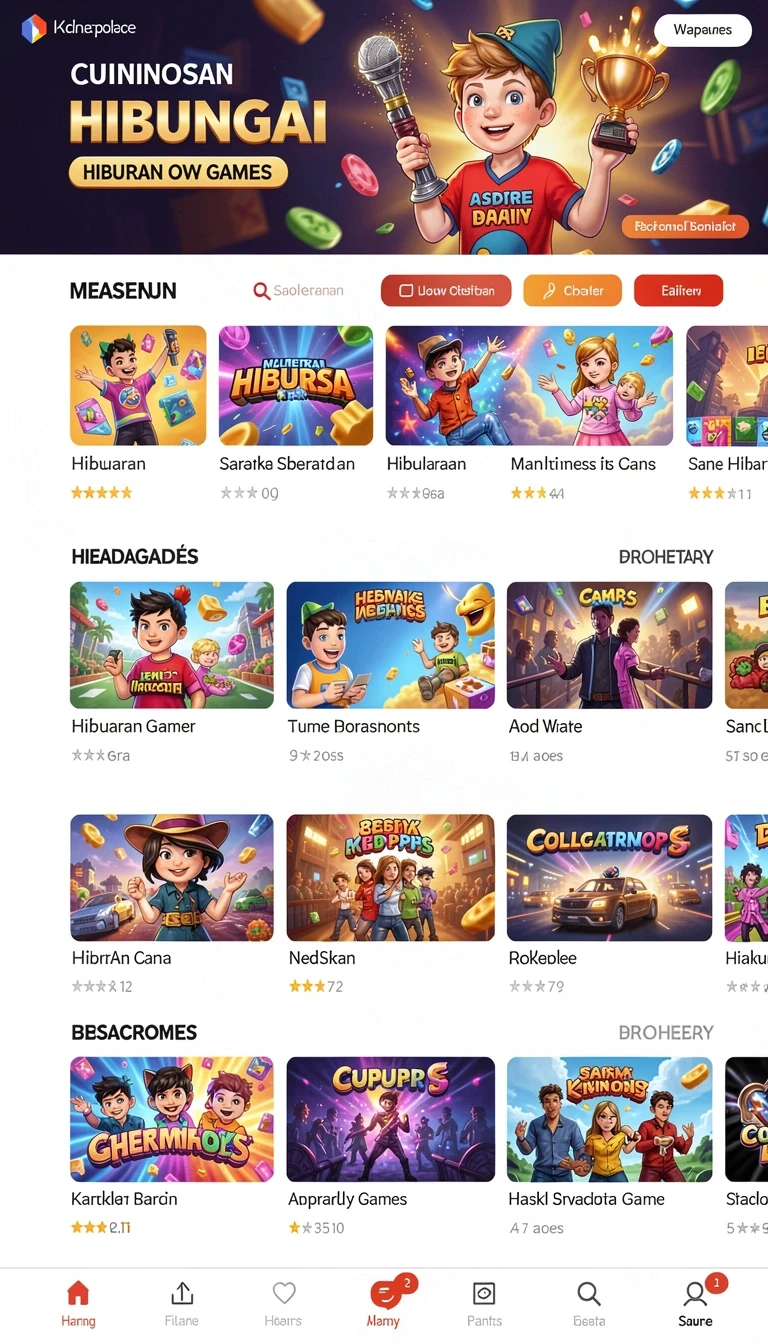 Beragam pilihan permainan menarik dalam aplikasi Aplikasi i8.live Terpercaya untuk Android.