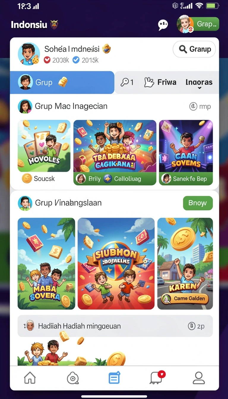 Beragam pilihan permainan menarik dalam aplikasi Aplikasi afaf Resmi dan Terpercaya di Android.